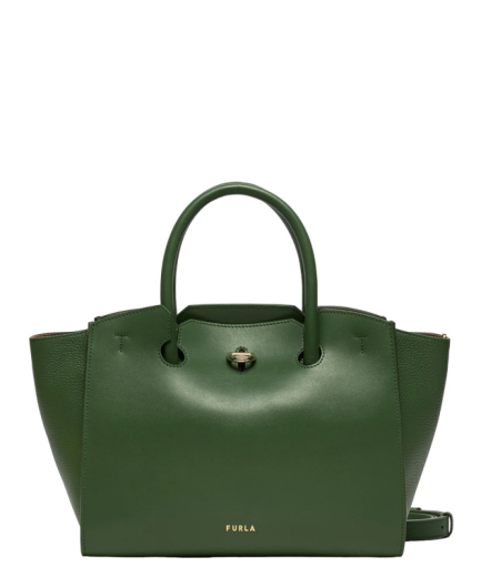 Mala de Mão Genesi M Verde - Furla | Mala de Mão Genesi M Verde | Misscath