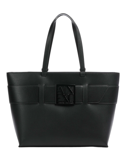 Mala Shopper Armani Exchange Preta - Armani Exchange | Mala Shopper Armani Exchange Preta | MissCath