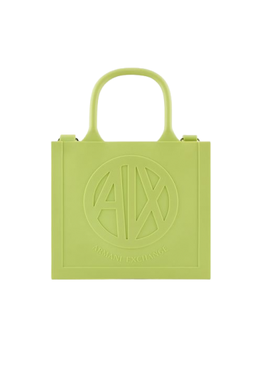 Mala Mão Milky Bag Logo Verde