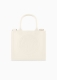 Mala Mão Milky Bag Logo Bege - Armani Exchange | Mala Mão Milky Bag Logo Bege | MissCath