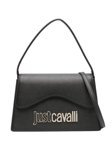 Mala de Mão Logo Institucional Preta - Just Cavalli | Mala de Mão Logo Institucional Preta | Misscath