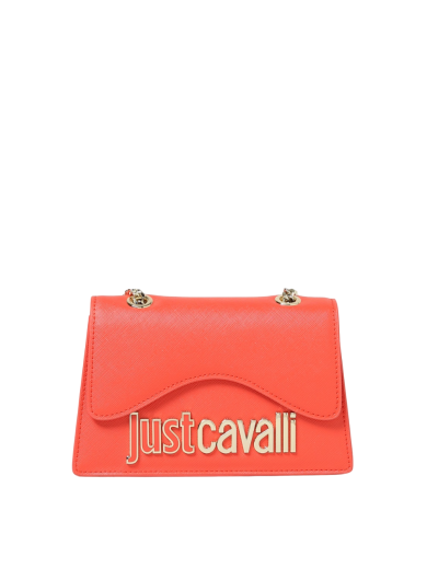 Mala Tiracolo Logo Institucional Coral - Just Cavalli | Mala Tiracolo Logo Institucional Coral | Misscath