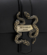 Mala Ombro Iconic Snakes Preta - Just Cavalli | Mala Ombro Iconic Snakes Preta | Misscath