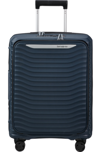Mala de Cabine 55cm Expansível 4 Rodas c/ Acesso Frontal Azul-Noite