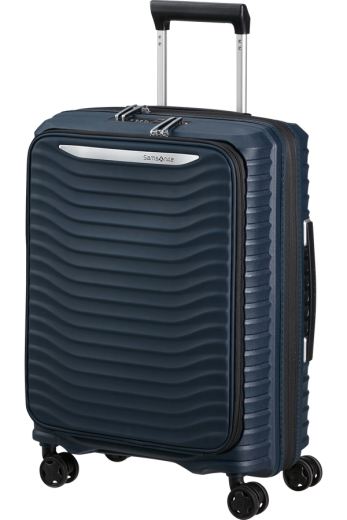 Mala de Cabine 55cm Expansível 4 Rodas c/ Acesso Frontal Azul-Noite