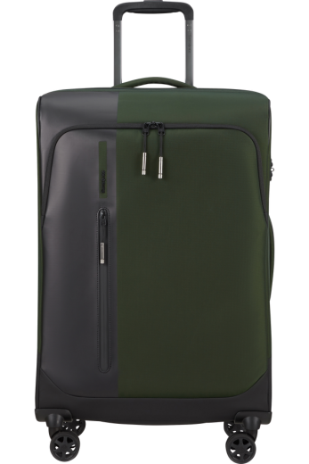 Mala de Viagem Média 66cm 4 Rodas Expansível BIZ2GO TRVL Verde Terra