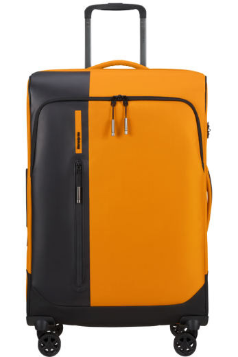 Mala de Viagem Média 66cm 4 Rodas Expansível BIZ2GO TRVL Amarelo Radiante