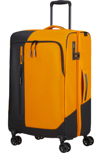 Mala de Viagem Média 66cm 4 Rodas Expansível BIZ2GO TRVL Amarelo Radiante