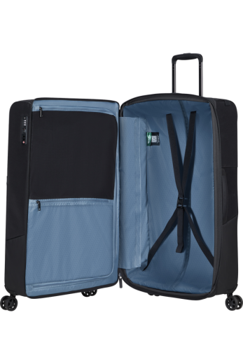 Mala de Viagem Grande 77cm 4 Rodas Expansível BIZ2GO TRVL Preta