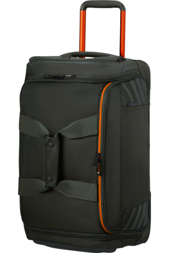 Saco de Viagem 55cm Verde Floresta/Laranja
