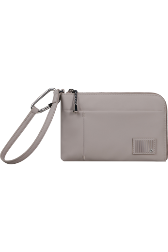 Bolsa Clutch Wander Last Rosa Acinzentado