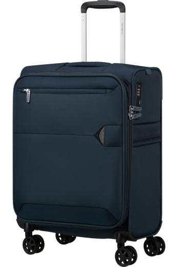 Mala de Cabine 55cm Expansível 4 Rodas Azul Marinho