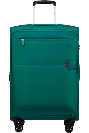 Mala de Viagem Média 68cm Expansível 4 Rodas Verde Pinheiro