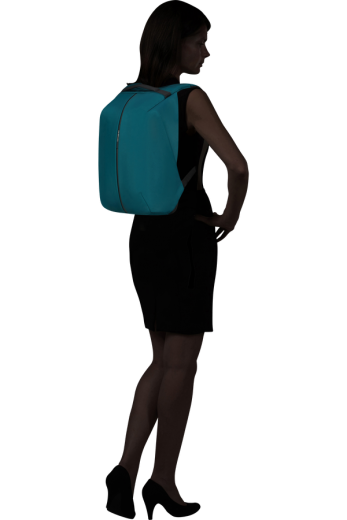 Mochila Antirroubo para Portátil 15.6 Azul Petróleo