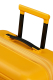 Mala de Viagem Média 67cm Expansível 4 Rodas Amarelo-Dourado - MISSCATH