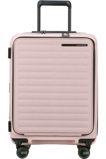 Mala de Cabine 55cm Expansível 4 Rodas c/ Acesso Frontal Rosa