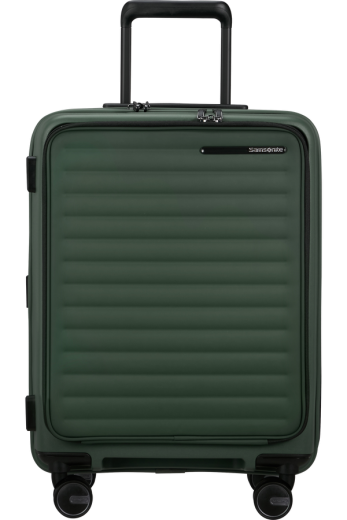 Mala de Cabine 55cm Expansível 4 Rodas c/ Acesso Frontal Verde