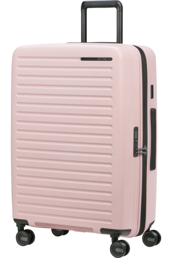 Mala de Viagem Média 68cm Expansível 4 Rodas Rosa