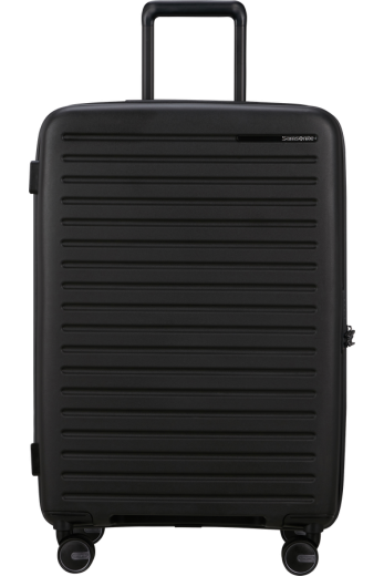 Mala de Viagem Média 68cm Expansível 4 Rodas Preto