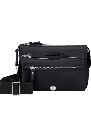 Bolsa de Ombro c/ Pouch Preto