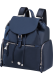 Mochila c/ Aba Azul-Noite - Mochila c/ Aba Azul-Noite - Karissa Evo | Samsonite