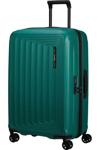 Mala de Viagem Média 69cm Expansível 4 Rodas Verde Pinheiro
