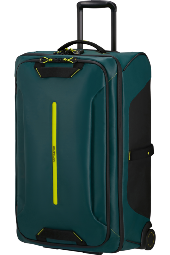 Saco de Viagem Médio 67cm 2 Rodas Azul-Petróleo / Lima