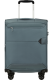 Mala de Cabine 55cm Expansível 4 Rodas Azul Acinzentado