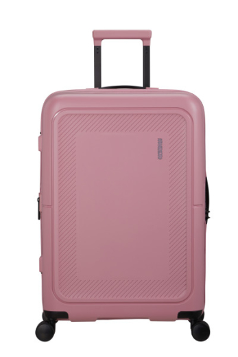Mala de Viagem Média 67cm Expansível 4 Rodas Lilás Cor-de-Rosa
