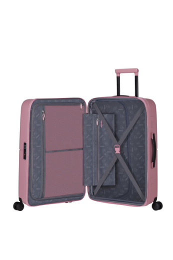 Mala de Viagem Média 67cm Expansível 4 Rodas Lilás Cor-de-Rosa