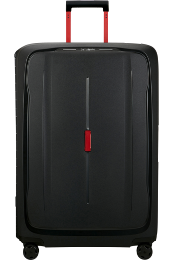 Mala de Viagem Extragrande 81cm 4 Rodas Carvão / Vermelho
