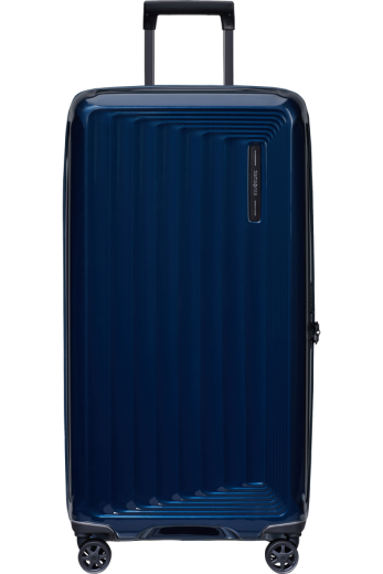 Mala de Viagem Trunk 80cm 4 Rodas Azul Metálico