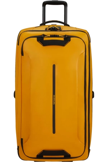 Saco de Viagem Grande 79cm 2 Rodas Amarelo