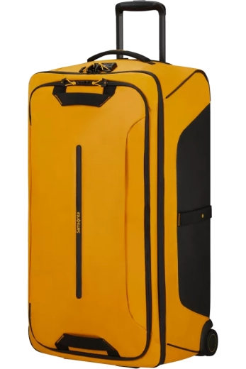 Saco de Viagem Grande 79cm 2 Rodas Amarelo
