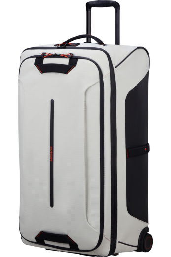 Saco de Viagem Grande 79cm 2 Rodas Branco Nuvem