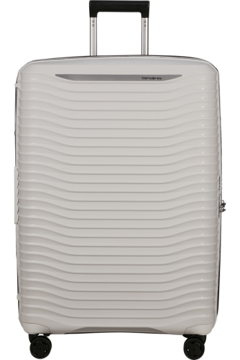 Mala de Viagem Grande 75cm Expansível 4 Rodas Branco Nuvem