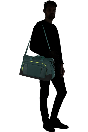 Saco de Viagem 48cm 1 Noite Azul Esverdeado