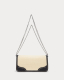 Mala Ombro Media Sawyer Bege/Preta - Ralph Lauren | Mala Ombro Media Sawyer Bege/Preta| Misscath
