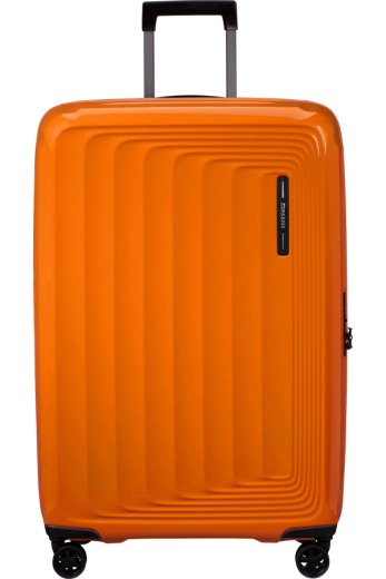 Mala de Viagem Grande 75cm Expansível 4 Rodas Laranja Papaia