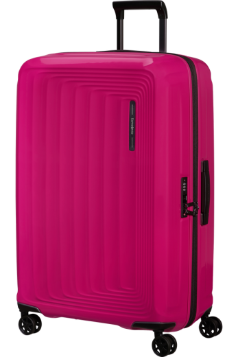 Mala de Viagem Grande 75cm Expansível 4 Rodas Rubi Metálico