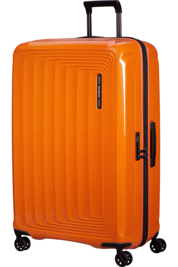 Mala de Viagem Extragrande 81cm Expansível 4 Rodas Laranja Papaia