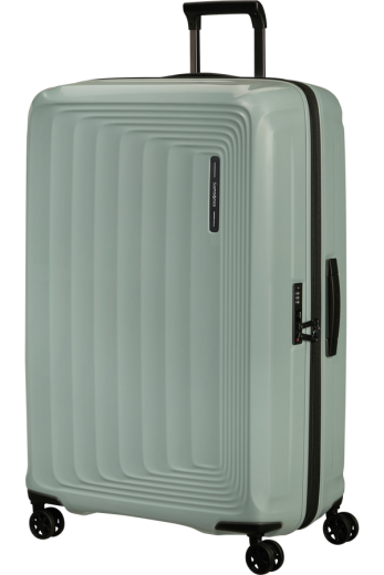 Mala de Viagem Extragrande 81cm Expansível 4 Rodas Verde Mineral Metálico