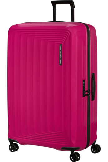Mala de Viagem Extragrande 81cm Expansível 4 Rodas Rubi Metálico