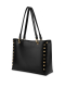 Mala Shopper/Ombro Logo com detalhes Preta - Love Moschino | Mala Shopper/Ombro Logo com detalhes Preta | MissCath