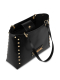 Mala Shopper/Ombro Logo com detalhes Preta - Love Moschino | Mala Shopper/Ombro Logo com detalhes Preta | MissCath