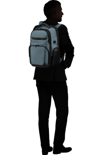 Mochila para Portátil 15.6 Expansível Azul Acinzentado