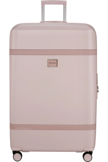 Mala de Viagem Extragrande 81cm Expansível 4 Rodas Rosa