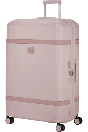 Mala de Viagem Extragrande 81cm Expansível 4 Rodas Rosa
