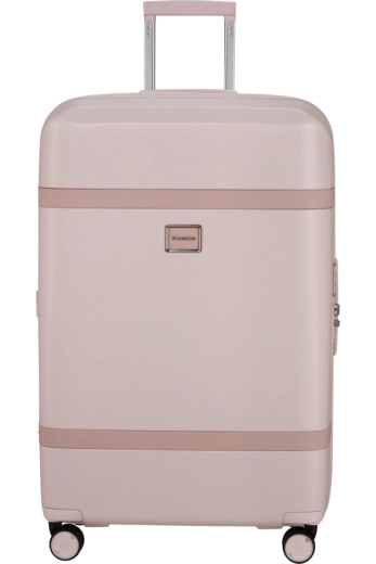 Mala de Viagem Grande 75cm Expansível 4 Rodas Rosa