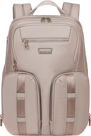 Mochila para Portátil 14.1 2 Bolsos Rosa Quartzo